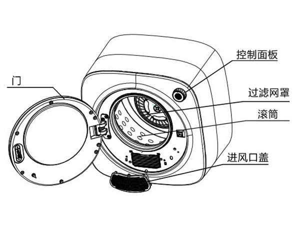 小型烘干機